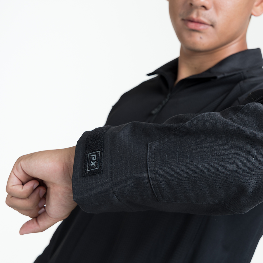 เสื้อทหาร VALOR PX - Native Combat Shirt [Black] เสื้อคอมแบท ทหารพราน