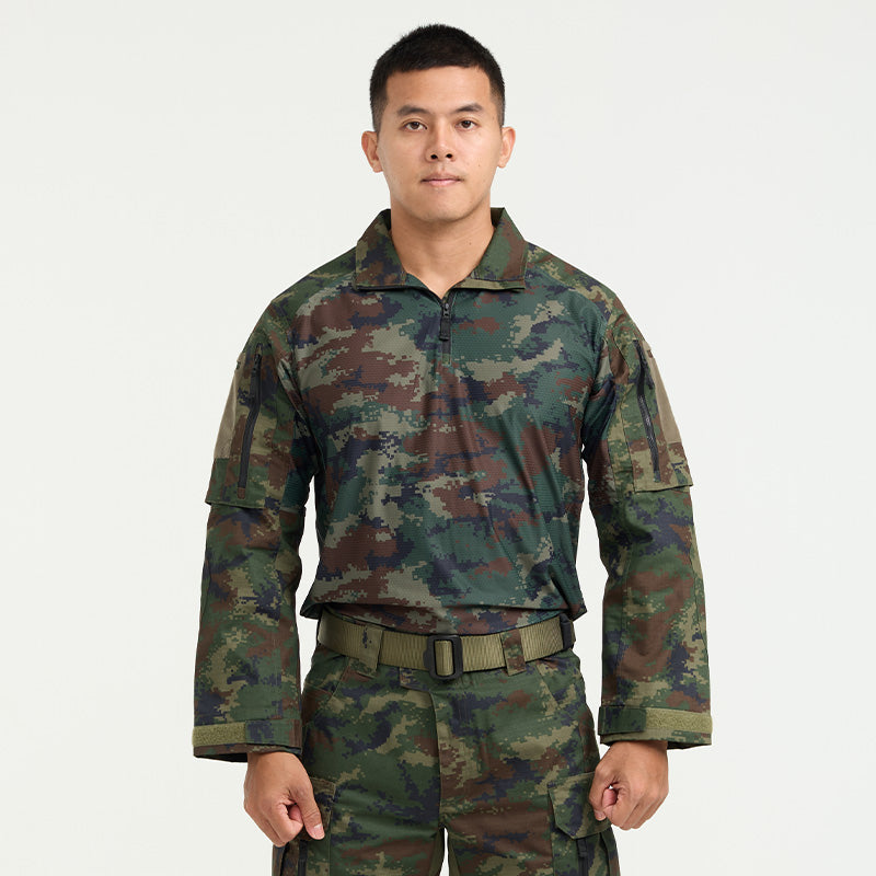 Valor PX - NATIVE COMBAT SHIRT เสื้อคอมแบทลายพราง ทหารเรือ