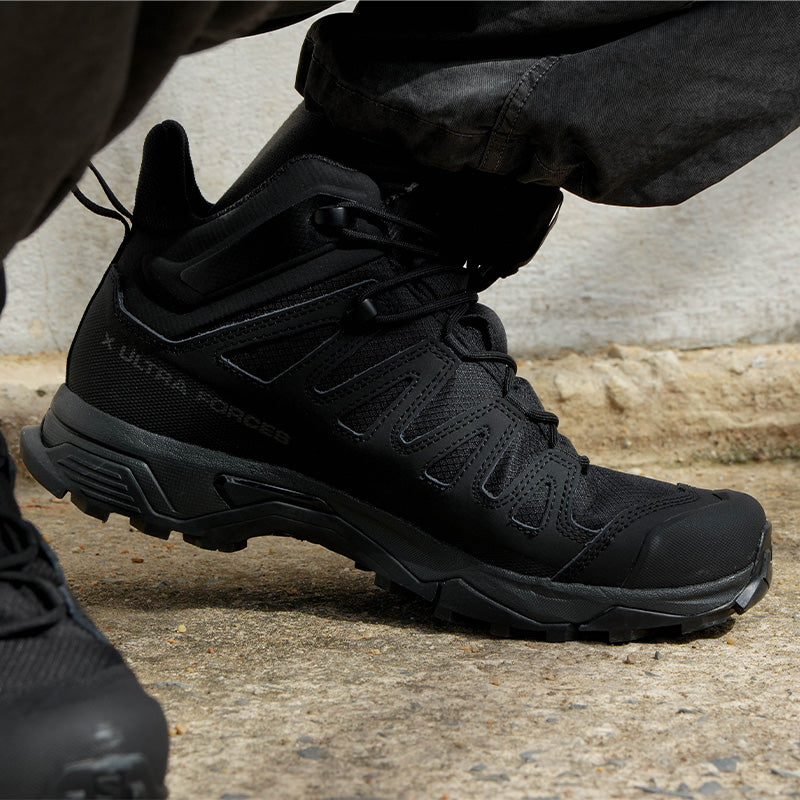 Salomon X Ultra Forces Mid GTX [Black/Black]