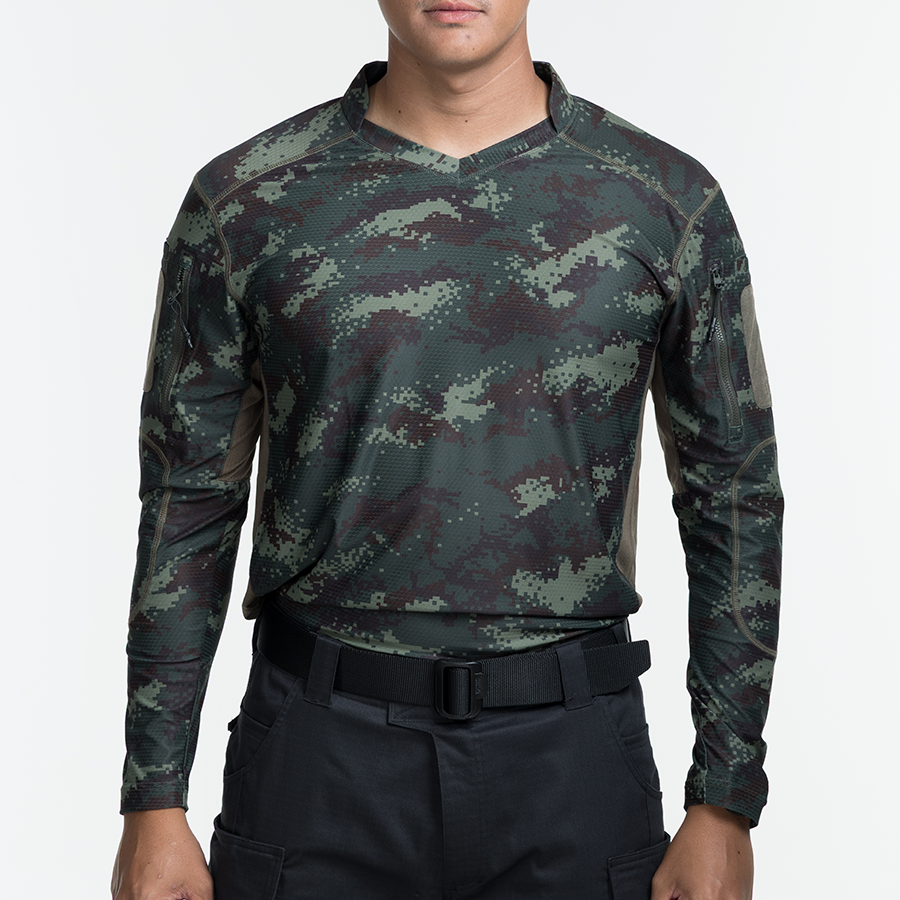 เสื้อลายทหาร VALOR PX - Standard Operation Shirt, SOS Gen2 เสื้อปฏิบัติการ แขนยาว คอวี
