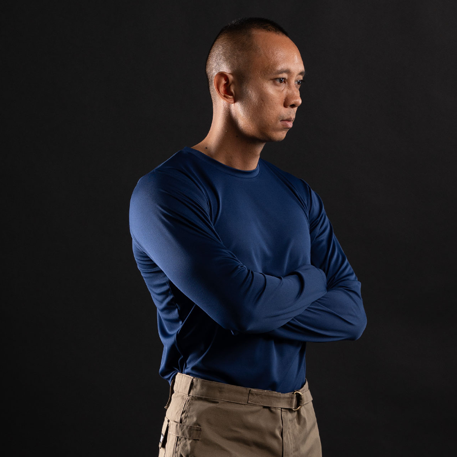 VALOR PX - QRF TEE V Long Sleeve T-Shirts