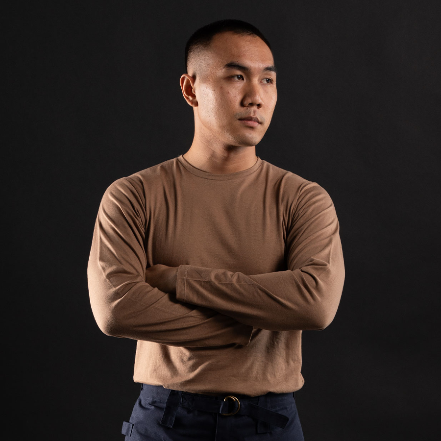 VALOR PX - QRF TEE V Long Sleeve T-Shirts