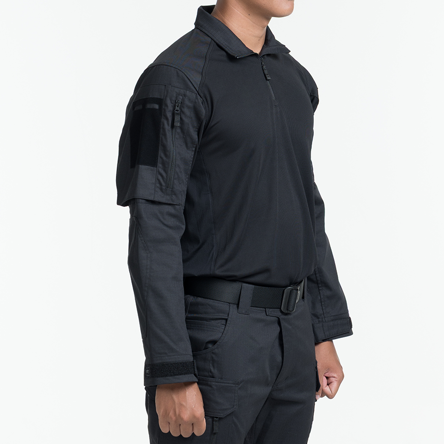 เสื้อทหาร VALOR PX - Native Combat Shirt [Black] เสื้อคอมแบท ทหารพราน