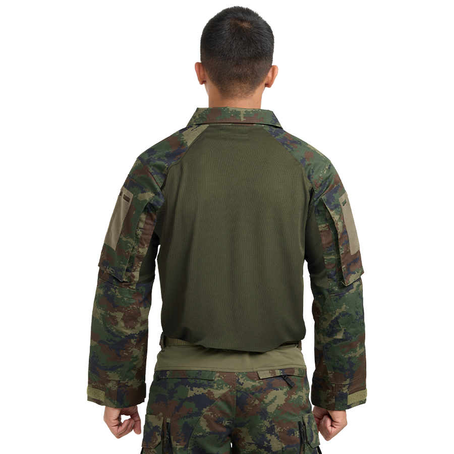 เสื้อทหาร VALOR PX - Native Combat Shirt เสื้อคอมแบทลายพราง ทหารเรือ
