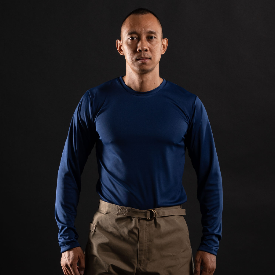 VALOR PX - QRF TEE V Long Sleeve T-Shirts