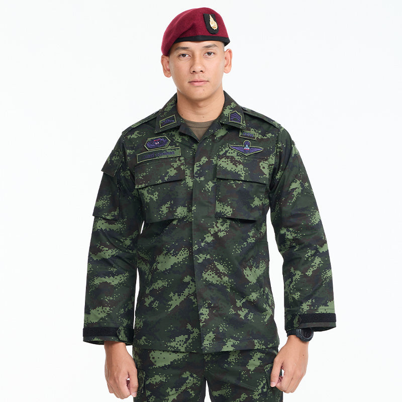 VALOR PX - NATIVE BDU Shirt เสื้อชุดฝึกลายพราง ทบ.
