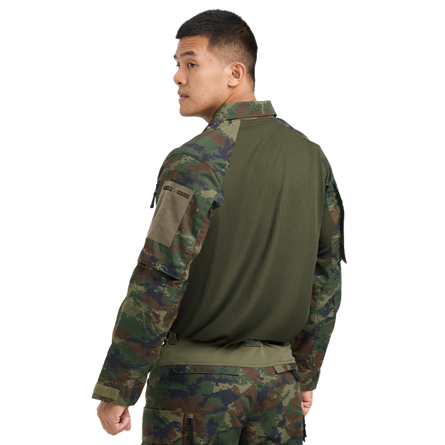 เสื้อทหาร VALOR PX - Native Combat Shirt เสื้อคอมแบทลายพราง ทหารเรือ