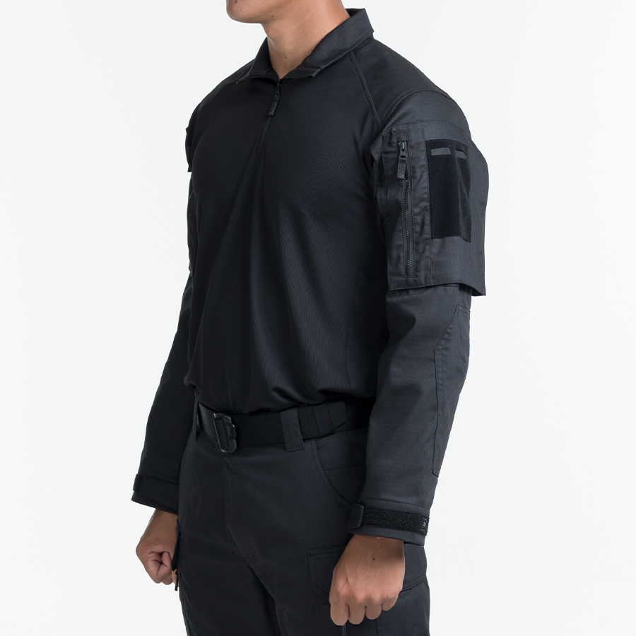เสื้อทหาร VALOR PX - Native Combat Shirt [Black] เสื้อคอมแบท ทหารพราน