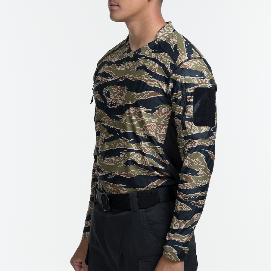 เสื้อทหาร แขนยาว VALOR PX - Standard Operation Shirt, SOS Gen2 เสื้อลายพราง คอวี