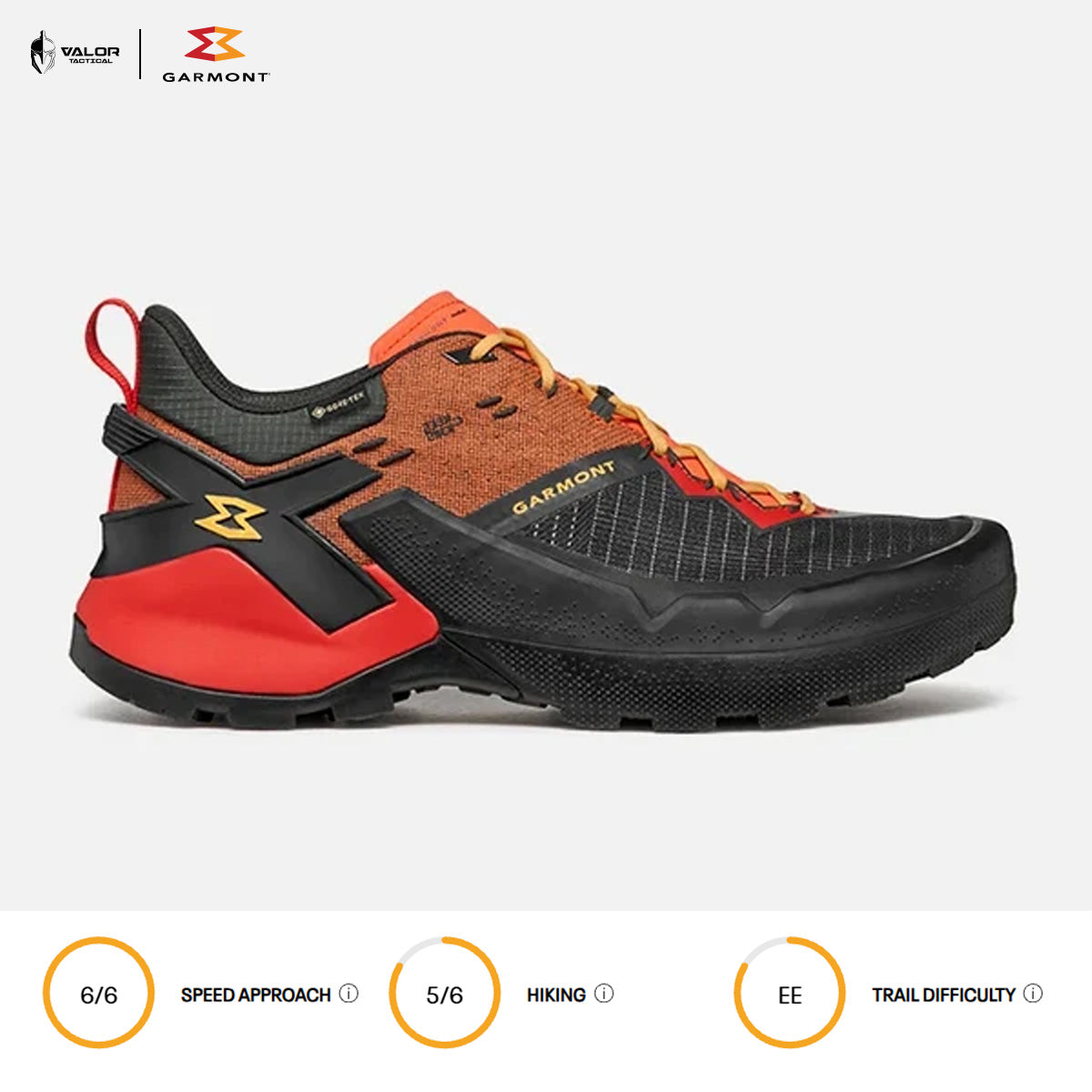 GARMONT - 9.81 ONYX GTX [Raven Black/Firecracker Orange]