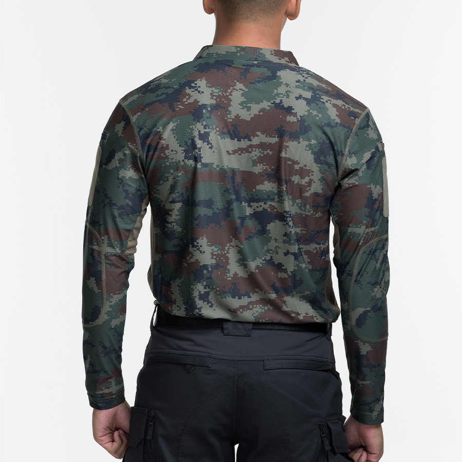 เสื้อทหาร แขนยาว VALOR PX - Standard Operation Shirt, SOS Gen2 เสื้อลายพราง คอวี