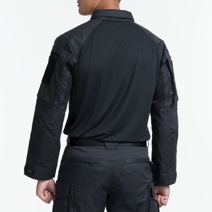 เสื้อทหาร VALOR PX - Native Combat Shirt [Black] เสื้อคอมแบท ทหารพราน