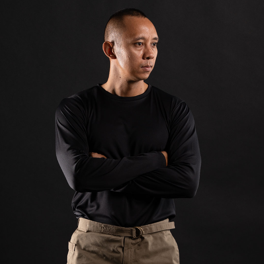 VALOR PX - QRF TEE V Long Sleeve T-Shirts
