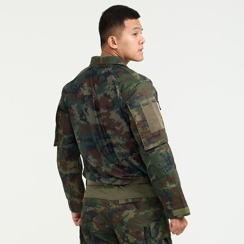 Valor PX - NATIVE COMBAT SHIRT เสื้อคอมแบทลายพราง ทหารเรือ