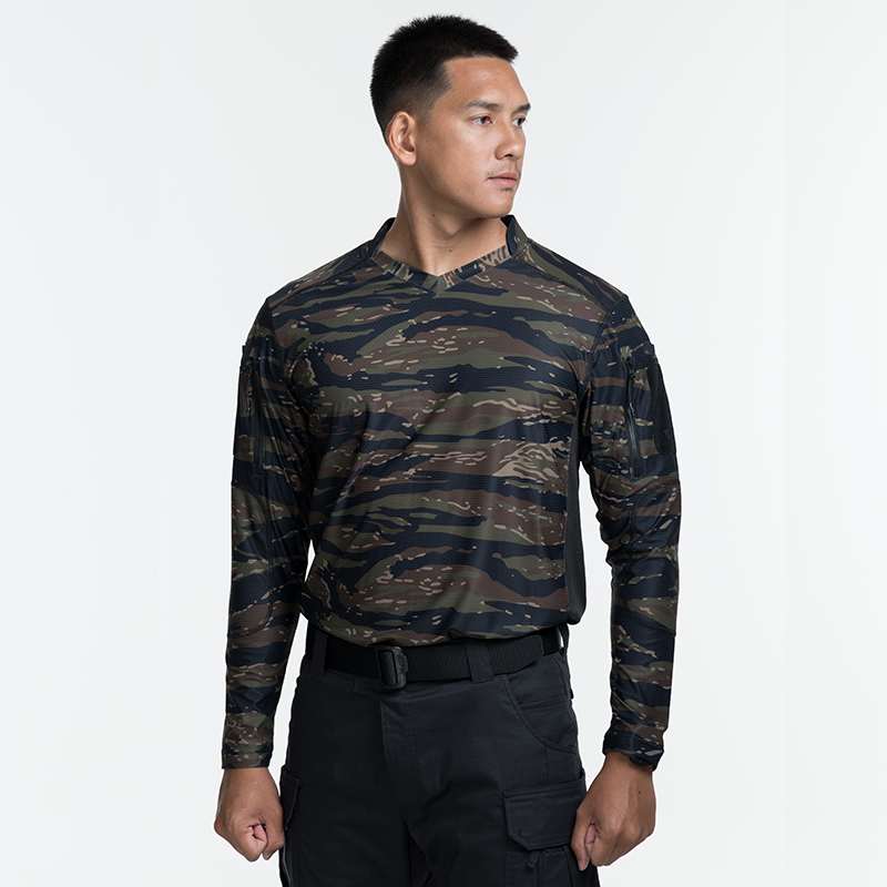 VALOR PX - Standard Operation Shirt, SOS Gen2 (Tiger Stripes ลายพรางตำรวจพลร่ม)