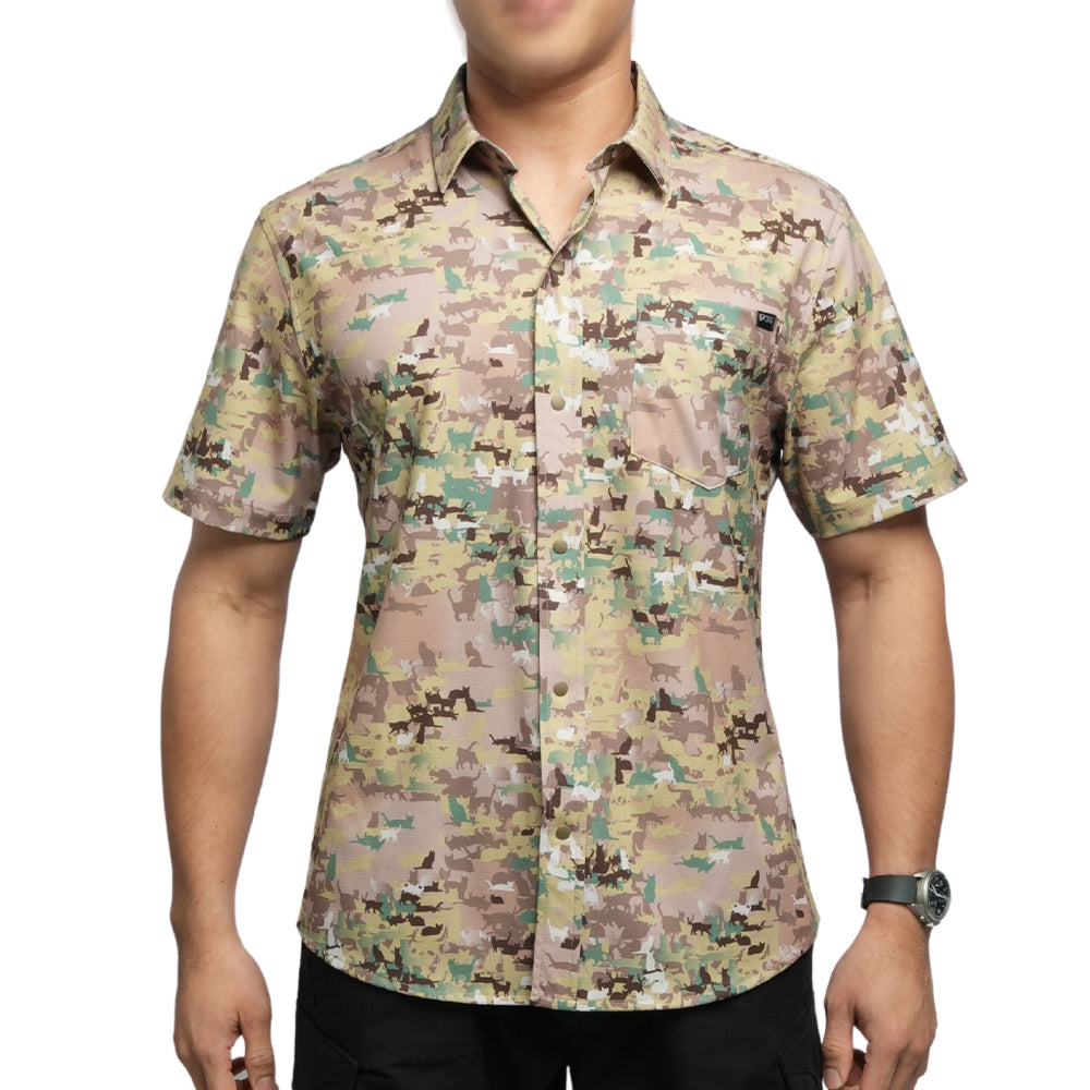 VALOR PX เสื้อรุ่น Short Sleeve Shirt [CATMOUFLAG]