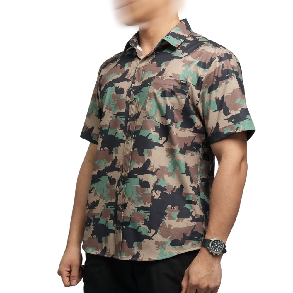 VALOR PX - Short Sleeve Shirt [CATMOUFLAG]