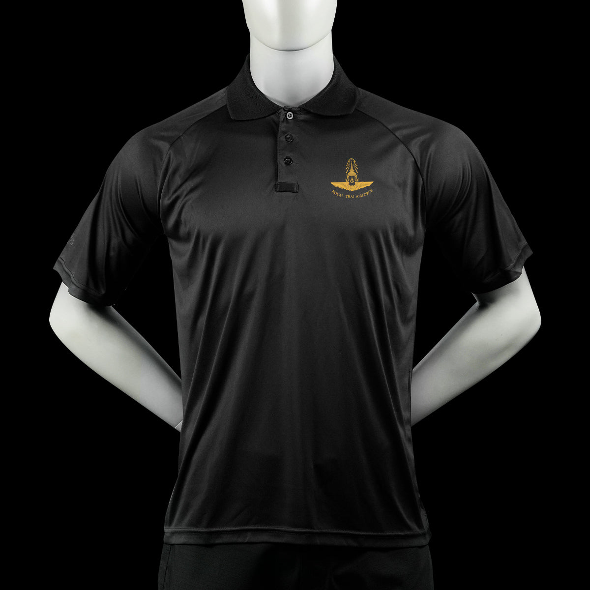 (สกรีนโลโก้ฟรี) หน่วยงานภายใน กองทัพอากาศ Valor PX เสื้อโปโล Polo Shirt