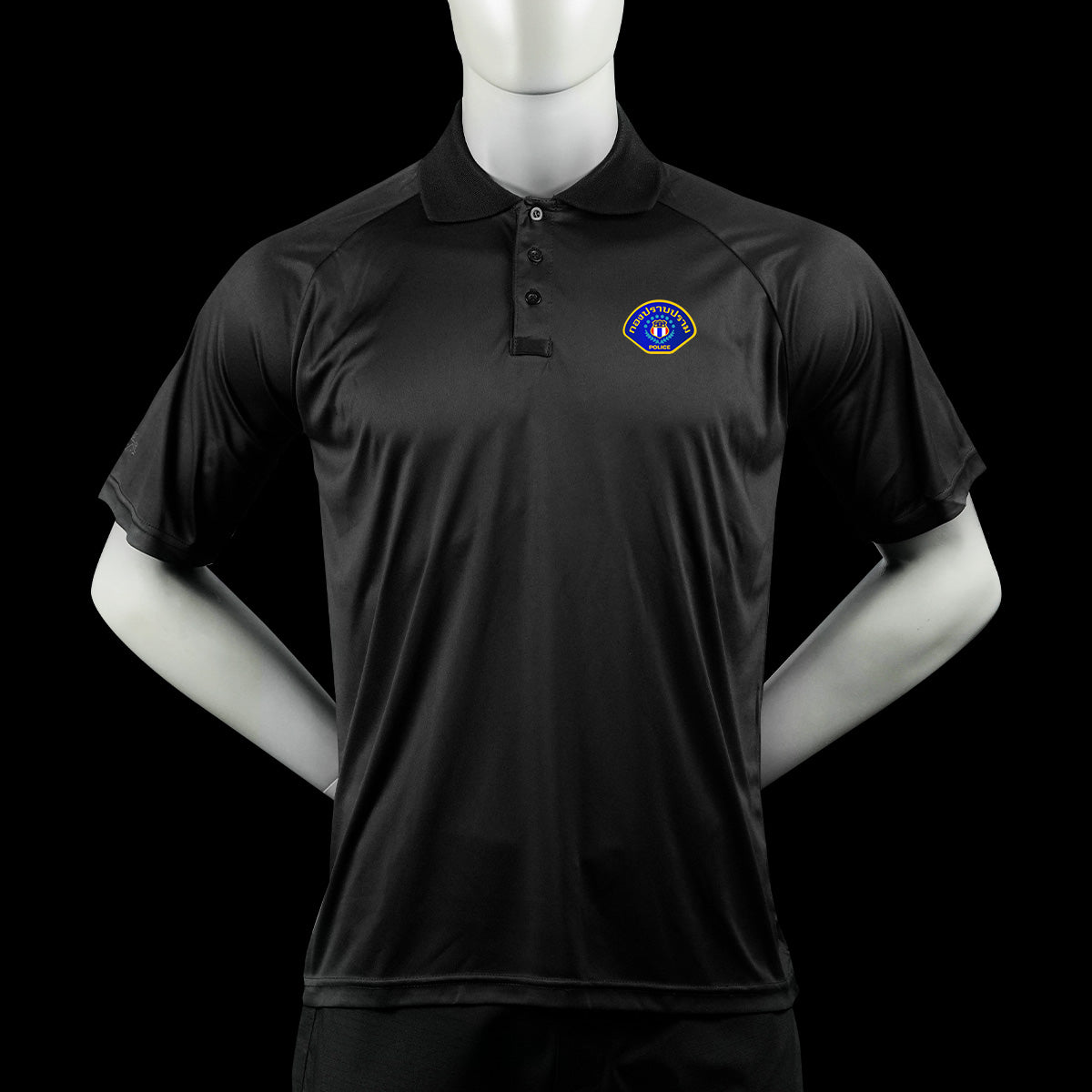 (สกรีนโลโก้ฟรี) หน่วยงานภายใน กองปราบปราม Valor PX เสื้อโปโล Polo Shirt