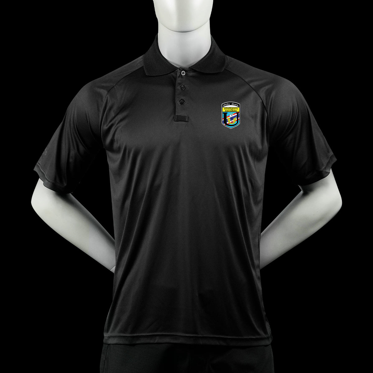 (สกรีนโลโก้ฟรี) หน่วยงานภายใน หน่วยบัญชาการสงครามพิเศษ Valor PX เสื้อโปโล Polo Shirt