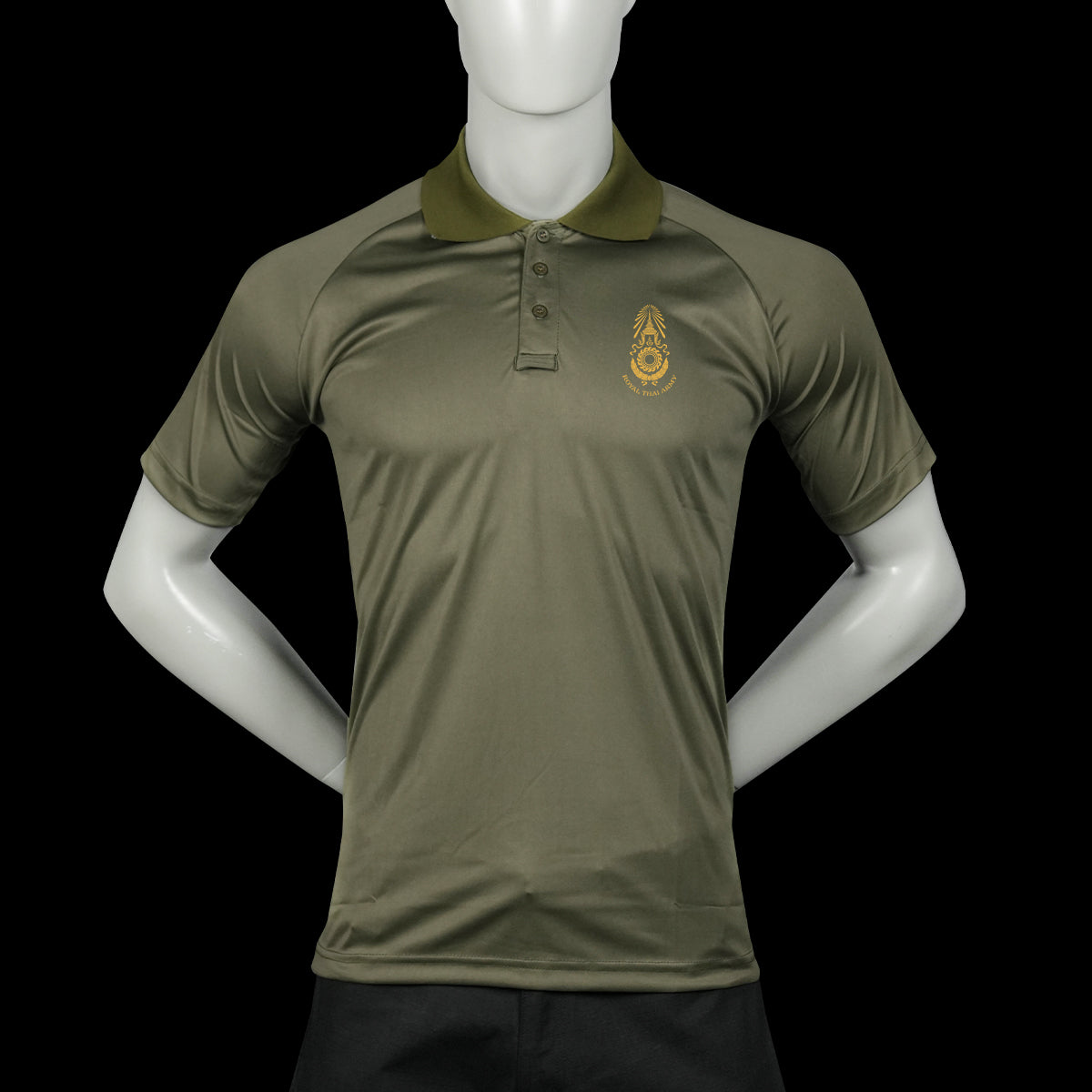 (สกรีนโลโก้ฟรี) หน่วยงานภายใน กองทัพบก Valor PX เสื้อโปโล Polo Shirt