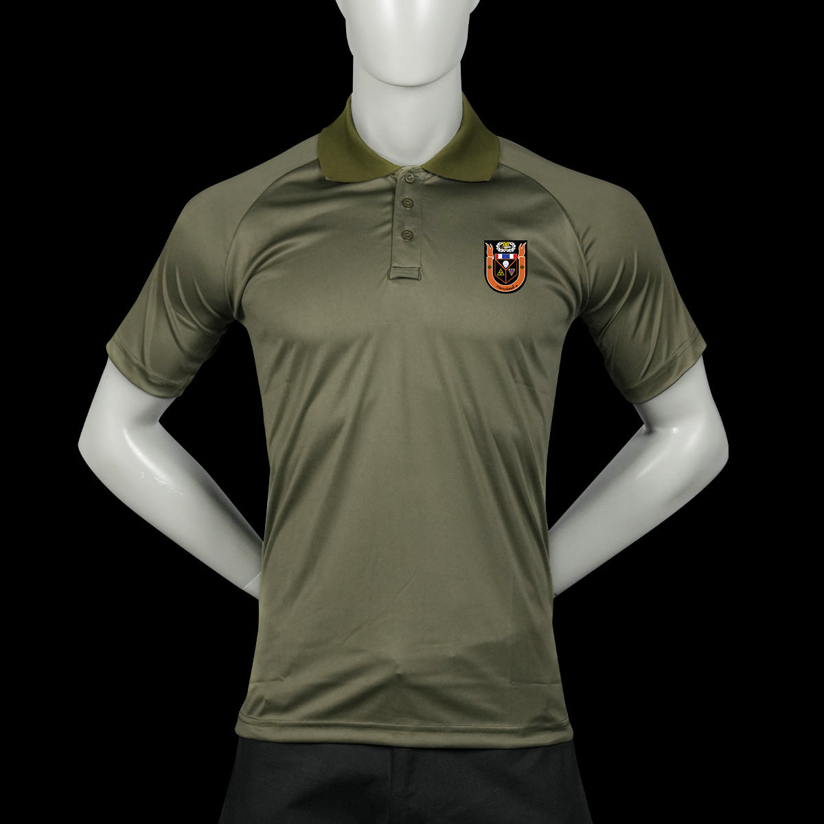 (สกรีนโลโก้ฟรี) หน่วยงานภายใน กรม รพศ 3 Valor PX เสื้อโปโล Polo Shirt