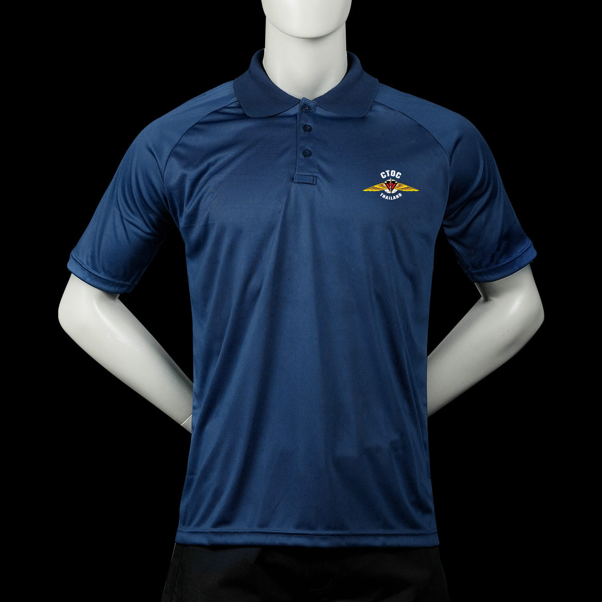 (สกรีนโลโก้ฟรี) หน่วยงานภายใน หน่วยต่อต้านการก่อการร้ายสากล Valor PX เสื้อโปโล Polo Shirt