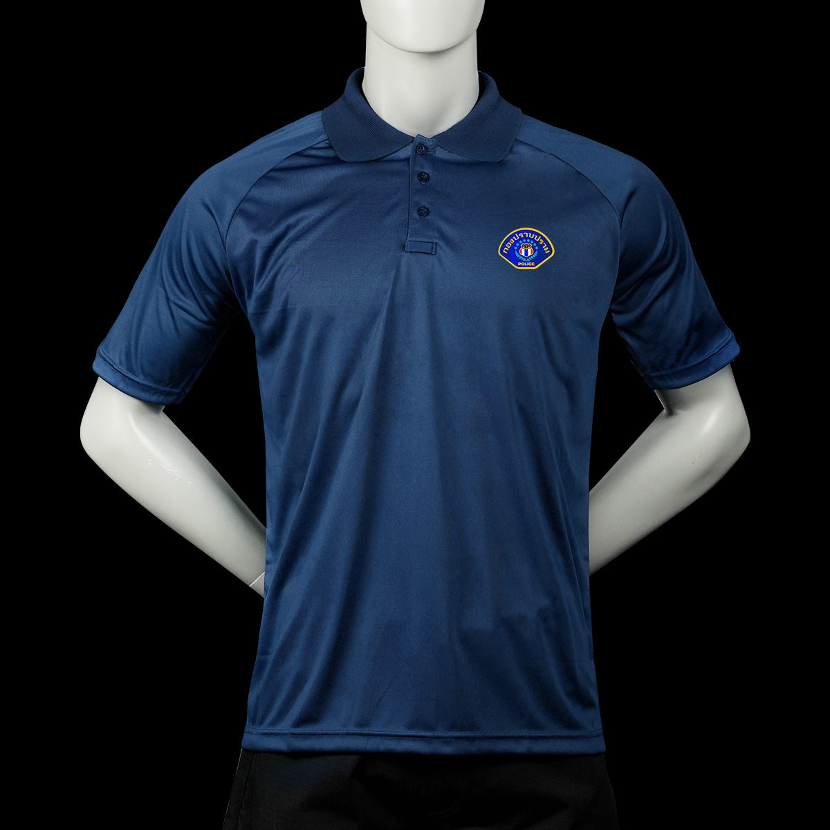 (สกรีนโลโก้ฟรี) หน่วยงานภายใน กองปราบปราม Valor PX เสื้อโปโล Polo Shirt