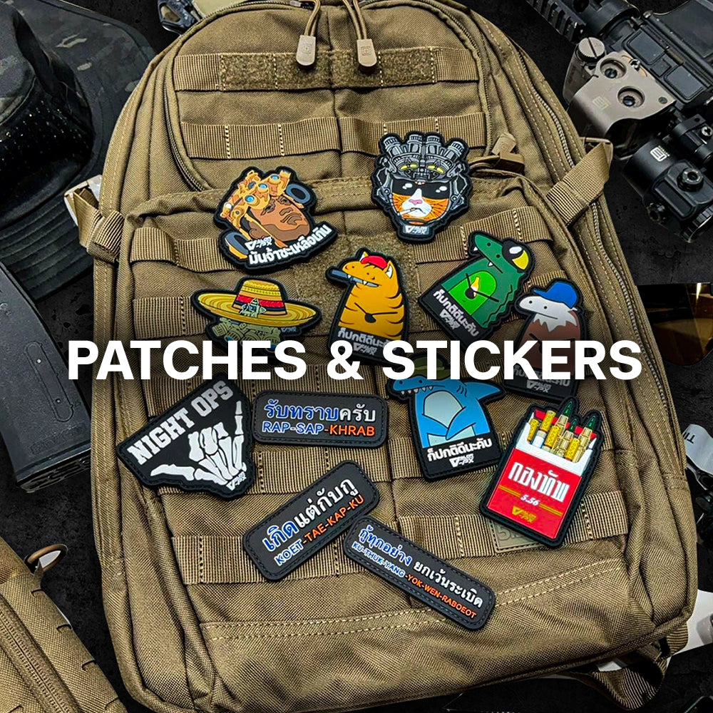 Patches Stickers แพตช์ สติกเกอร์
