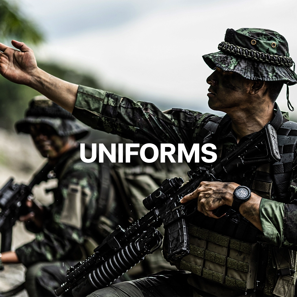 Uniforms เครื่องแบบ ชุดฝึกพราง