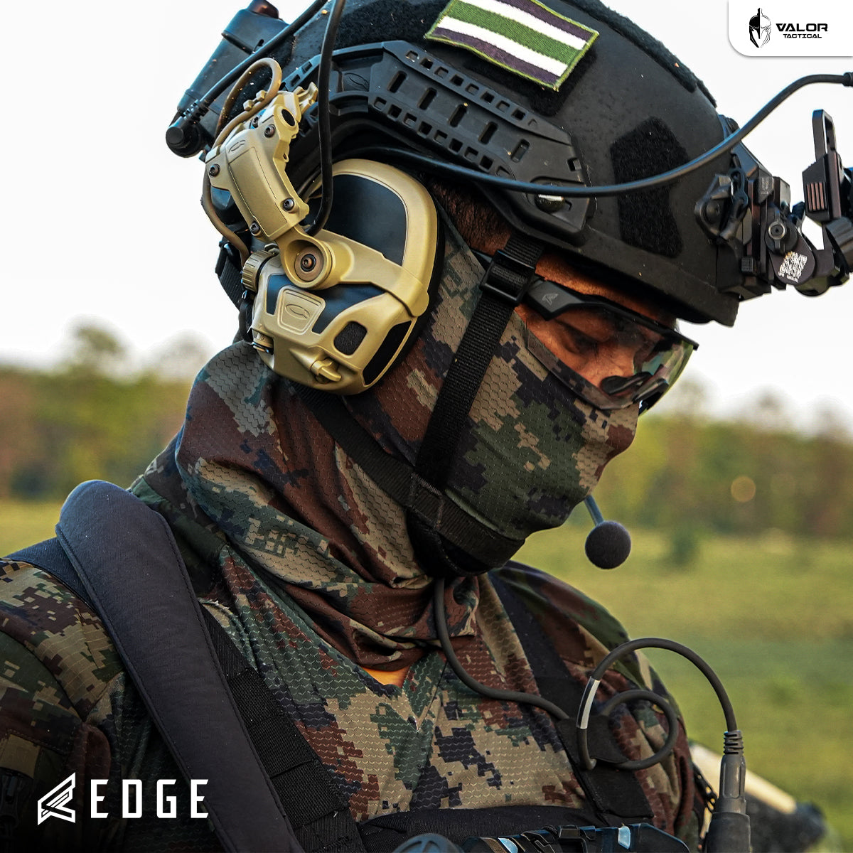 Edge Eyewear - Arc Light Shooting Glasses with Vapor Shield Anti-Fog Lens