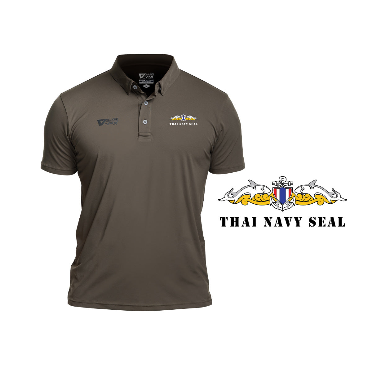 VALOR PX Free logo screen printing - Internal agency, Department of Provincial Administration [Polo shirt]