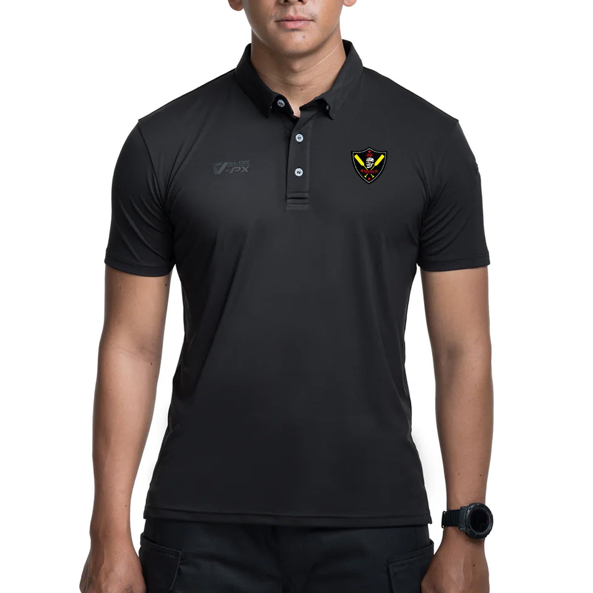 VALOR PX Free logo screen printing - Internal unit, Marine Reconnaissance Battalion, Royal Thai Navy [Polo shirt]