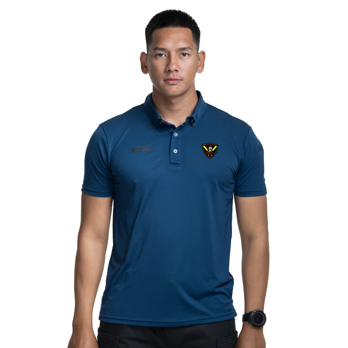เสื้อโปโล VALOR PX – เสื้อโปโล กองพันลาดตระเวน กองพลนาวิกโยธิน [สกรีนโลโก้หน่วยงาน ฟรี] เสื้อหน่วยงานราชการ