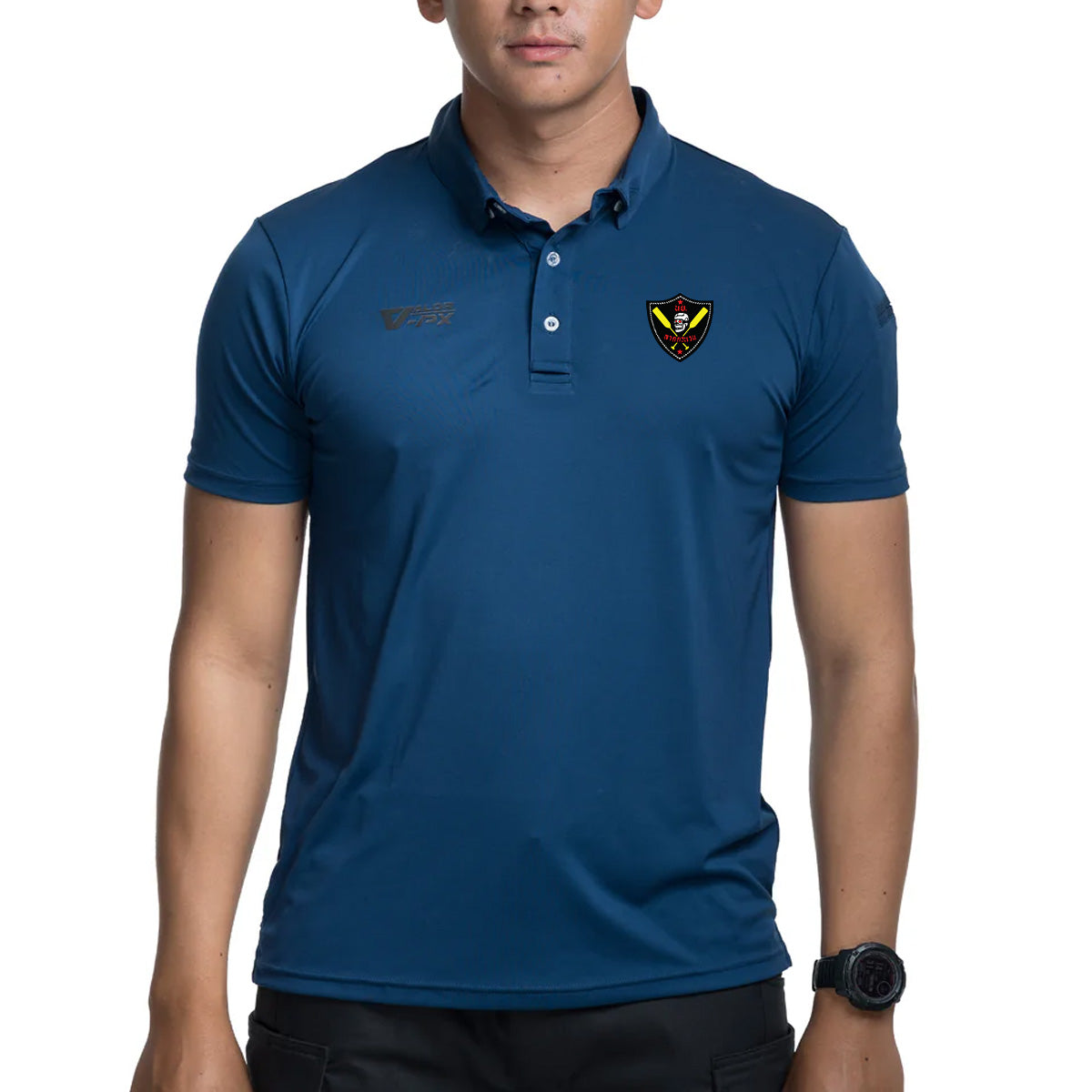VALOR PX Free logo screen printing - Internal unit, Marine Reconnaissance Battalion, Royal Thai Navy [Polo shirt]