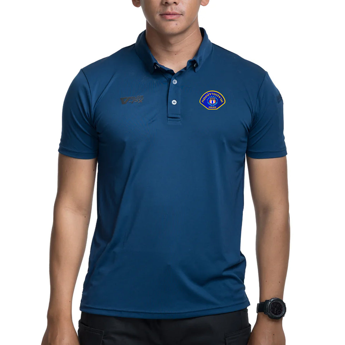 VALOR PX Free logo screen printing - Internal agency, Crime Suppression Division [Polo shirt]