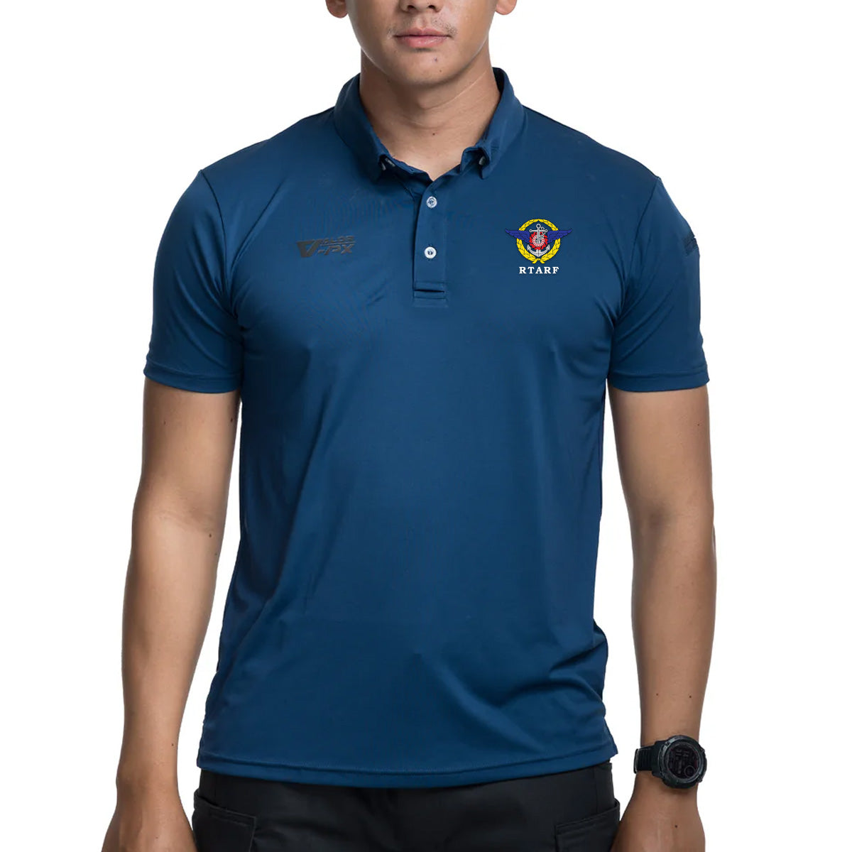 VALOR PX Free logo screen printing - Internal unit, Royal Thai Army Headquarters Ver.English [Polo shirt]