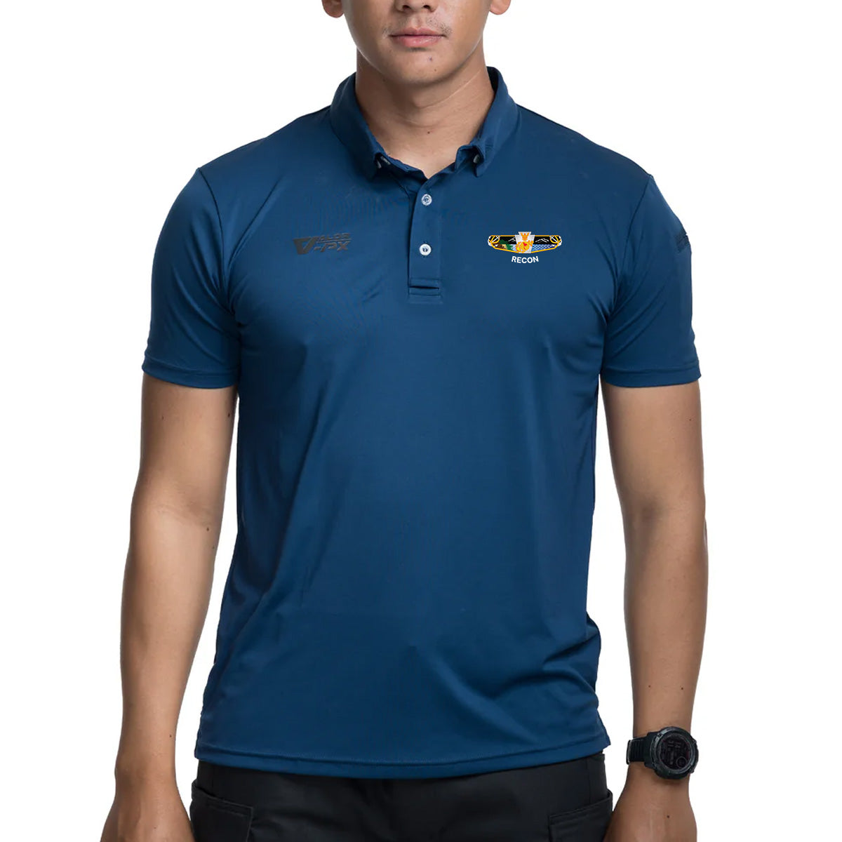 VALOR PX Free logo screen printing - Internal unit Recon [Polo shirt]