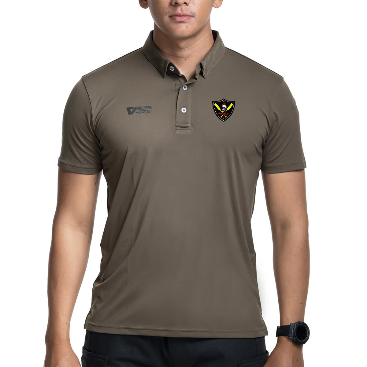 VALOR PX Free logo screen printing - Internal unit, Marine Reconnaissance Battalion, Royal Thai Navy [Polo shirt]