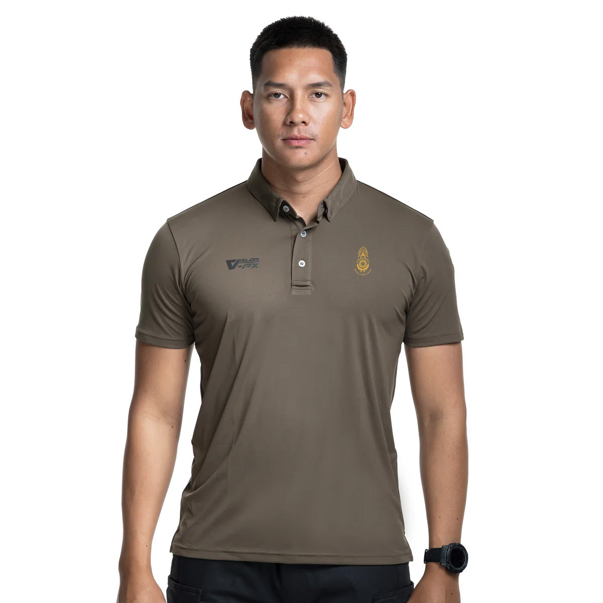 VALOR PX – เสื้อโปโล กองทัพบก [สกรีนโลโก้หน่วยงาน ฟรี]