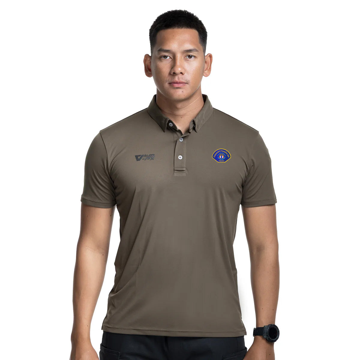 VALOR PX – เสื้อโปโล กองปราบปราม [สกรีนโลโก้หน่วยงาน ฟรี]