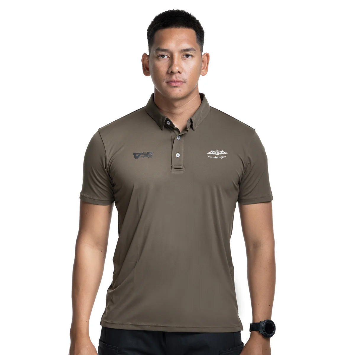 เสื้อโปโล VALOR PX – เสื้อโปโล หน่วยบัญชาการสงครามพิเศษทางเรือ (SEAL) [สกรีนโลโก้หน่วยงาน  I  ฟรี Logo ภาษาไทย] เสื้อหน่วยงานราชการ