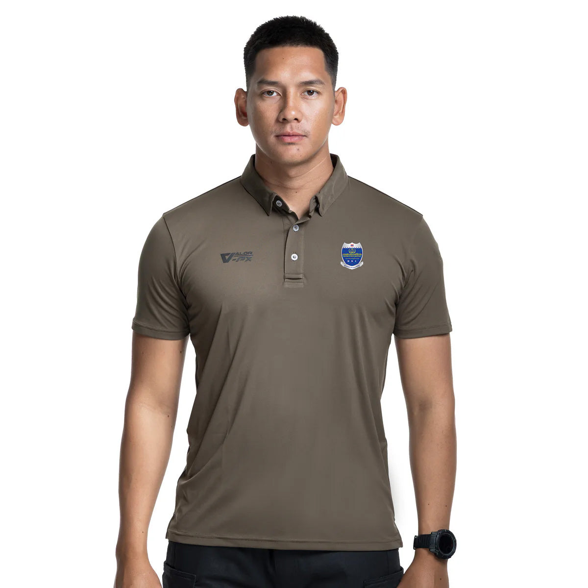 VALOR PX – เสื้อโปโล กรมสอบสวนคดีพิเศษ (DSI) [สกรีนโลโก้หน่วยงาน ฟรี]