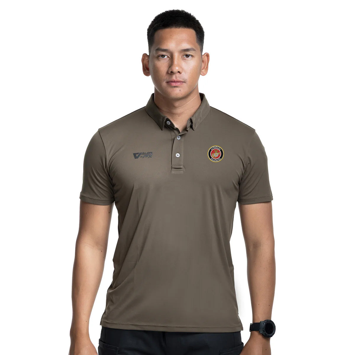VALOR PX – เสื้อโปโล หน่วยบัญชาการนาวิกโยธิน (นย.) [สกรีนโลโก้หน่วยงาน ฟรี]