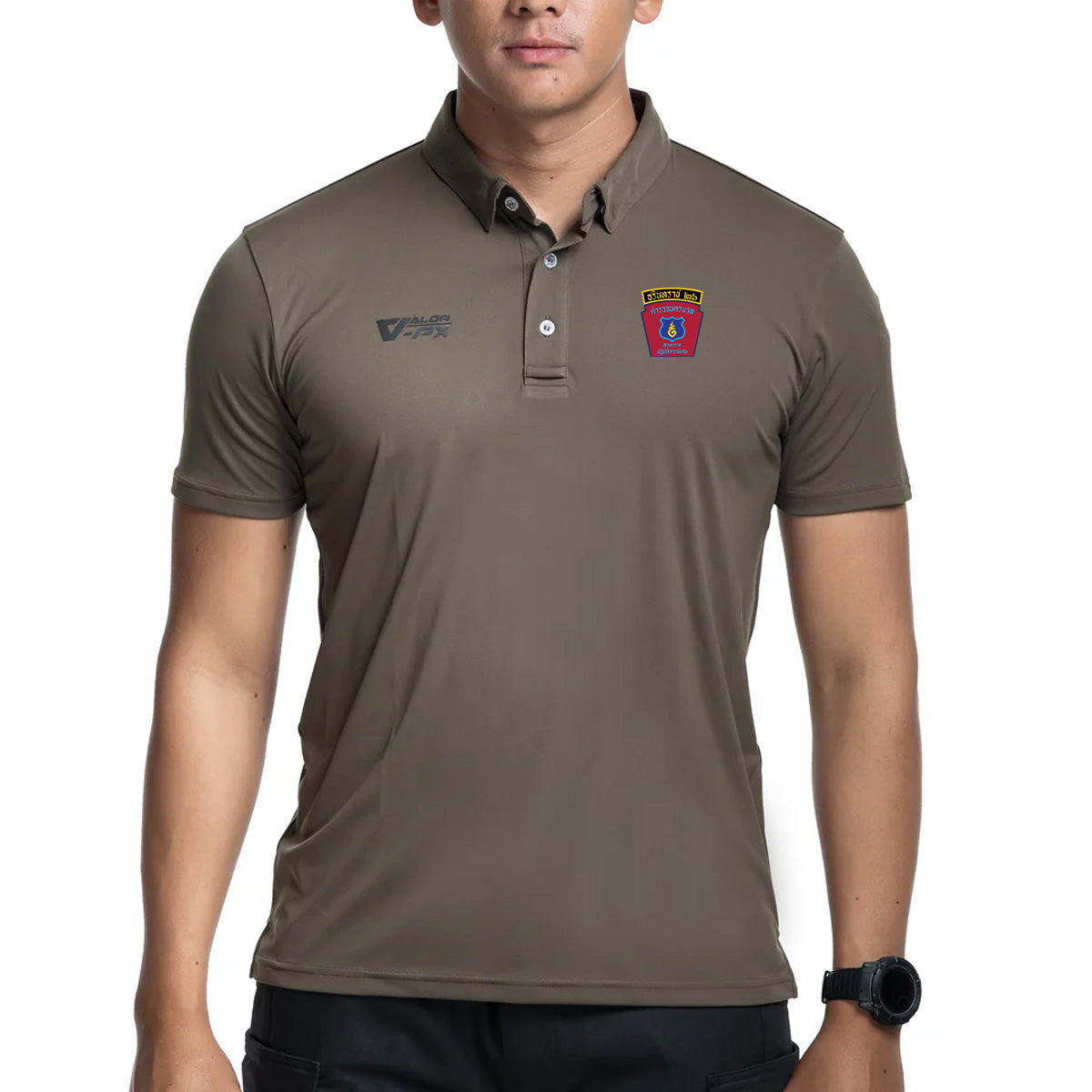 VALOR PX Free logo screen printing - Internal unit, Royal Thai Army [Polo shirt]
