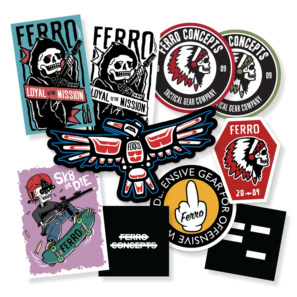 Ferro Concepts  Sticker Pack
