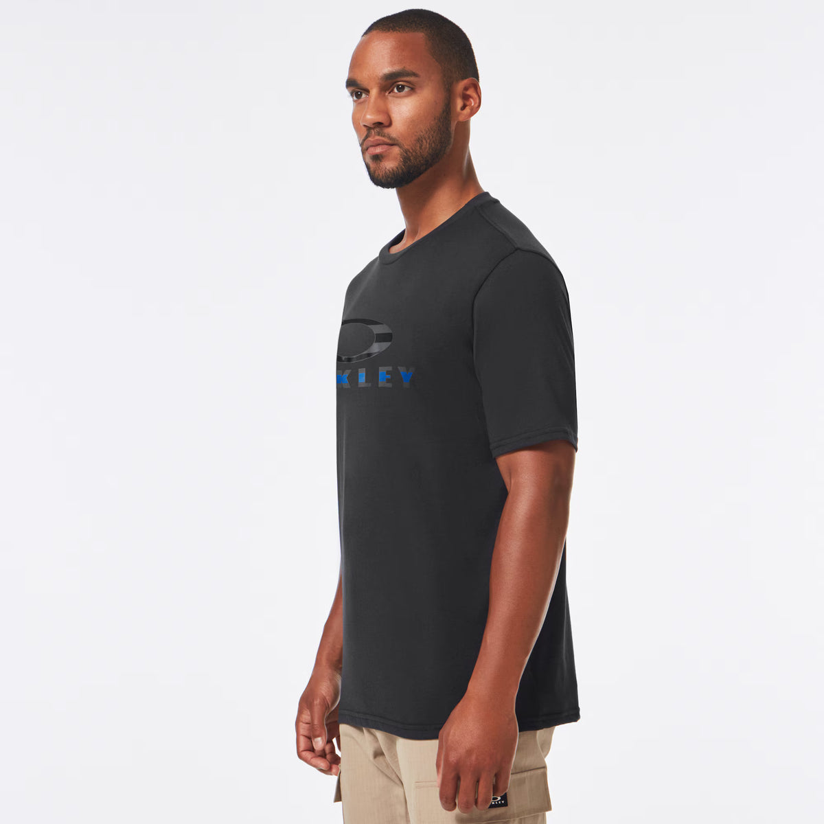 เสื้อ OAKLEY SI เสื้อยืดแขนสั้น  SI Oakley TBL Logo Tee เสื้อทหารมุมมองด้านข้าง เสื้อยืดแขนสั้น