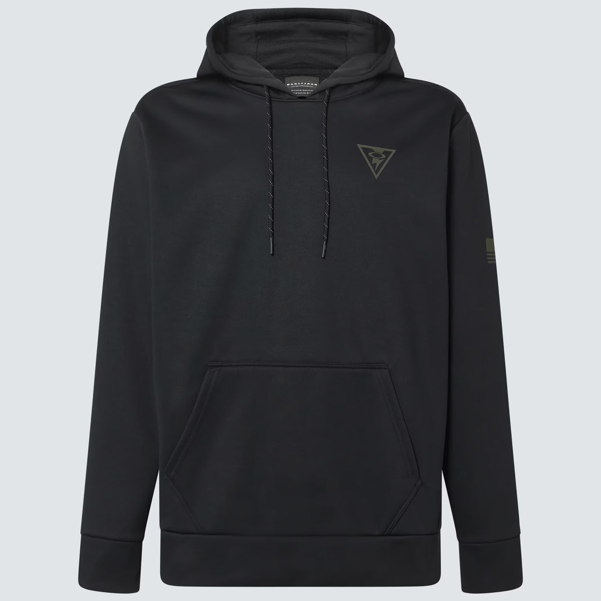 เสื้อ OAKLEY SI รุ่น  SI Tab Hoodie Shadow เสื้อทรงฮูด แขนยาวสีดำ 