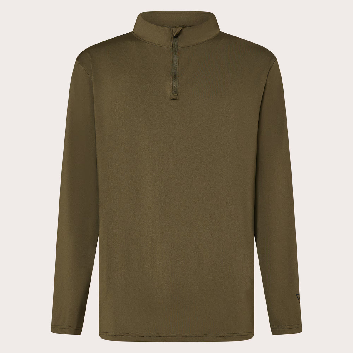 เสื้อสีน้ำตาลมุมมองภาพด้านหน้า ซิป แขนยาวจาก OAKLEY SI - SI Core Quarter Zip