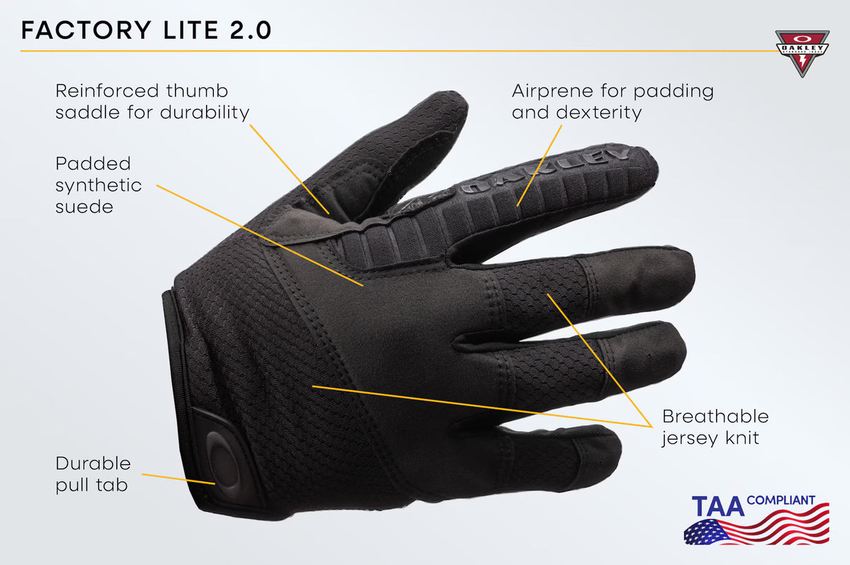OAKLEY SI - Factory Lite 2.0 Glove [Black]